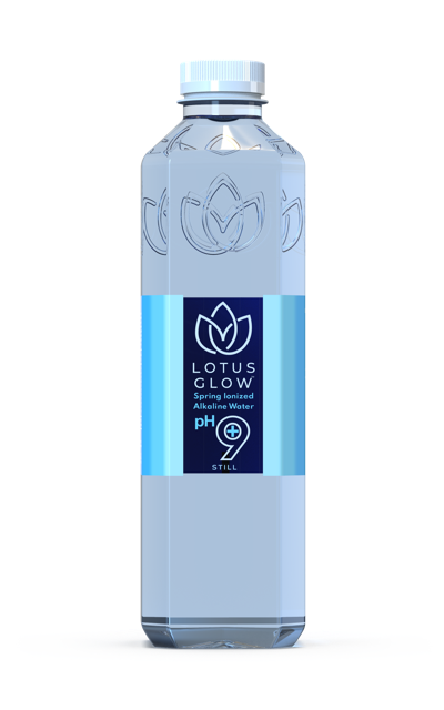 Lotus Glow Ionized Alkaline Spring Water - 1.25 litre