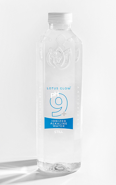Lotus Glow Ionized Alkaline Spring Water - 1.25 litre